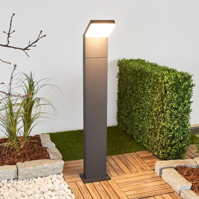 Image of Arcchio LED path light Yolena, 100 cm, anthracite, aluminium