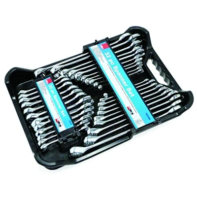 Image of Hilka 16213203 AF/Metric Combination Spanner Set, Set of 32 Pieces