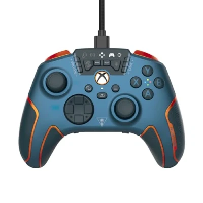 Image of Turtle Beach Recon Cloud Blue Magma Xbox Series X, S and One , Windows 10/11 Android 8.0+ Devices