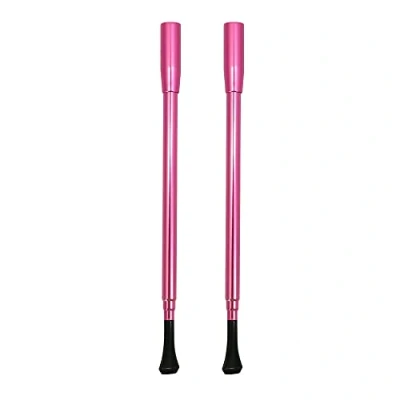 Image of Lawaia 2 Pcs Vintage Style Cigarette Holder Extended Retractable for Women Men Cosplay Photo Prop Party Accessory (Rose Pink)