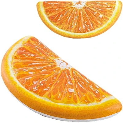 Image of Toyland® Giant Orange Slice Pool Float 1.78M x 85cm (70&quot;x33.5&quot;) Summer Beach &amp; Lilo