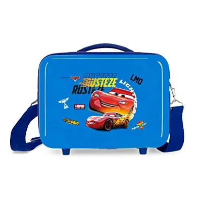 Image of Disney Rusteze Lightyear Adaptable Toiletry Bag with Shoulder Bag, 29 x 21 15 cm, Blue, 29x21x15 cms,