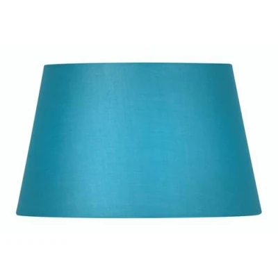 Image of Oaks Lighting S901/8 BL Cotton Drum Shade, 8 inch, Blue