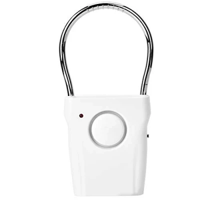 Image of Home Security Door &amp; Window Sensors 120DB Handle Alarm Touch Sensor Doorhandle Anti theft Hanging Vibration Burglar Alert System for Office Hotel