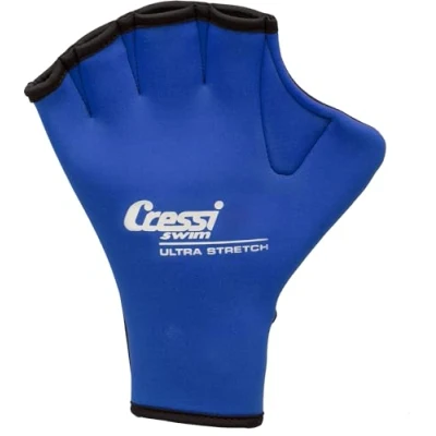 Image of Cressi Swim Gloves Blue, Large