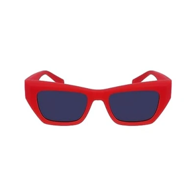 Image of Sunglasses Calvin klein Ckj23641s col. 600 Unisex Farfalla Rosso