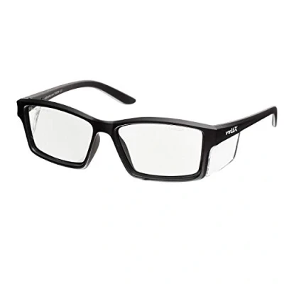Image of voltX &#039;VISION&#039; Safety Readers, Full lens Magnified Reading Glasses CE EN166ft certified (+1.0 Dioptre, Clear lens) Anti fog coated UV400