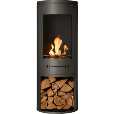 Image of Sureflame Barilo Bio Ethanol Stove in Matte Black