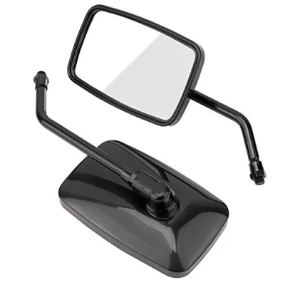 Image of Universal Motorcycle Rearview Mirror Side Mirrors(Black)