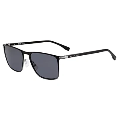 Image of Sunglasses Hugo Boss 1004 / s it col. o6w ir Man Square Black gray