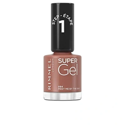 Image of Rimmel London Super Gel Nail Polish, 94 Meet Me By The Bay, 12ml