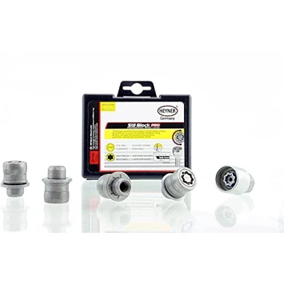 Image of Fits Lexus IS Heyner Germany Locking Wheel Nuts Set 4 Car Security Locks Anti theft 382.5