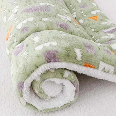 Image of SENGHUI Cozy Calming Cat Blanket, Bed Self Heating Pet Pad, Ultra Soft and Warm Dog Mat Flannel Blankets for Indoor Cats, Sizes to Fit Most Pets (M,L)