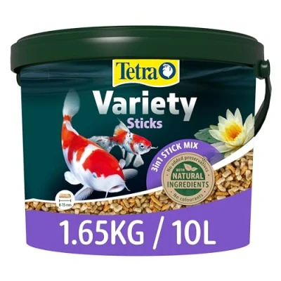 Image of Tetra pond fish Food Variety Sticks 1.65kg biologically balanced for (Package may vary)