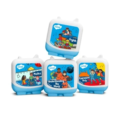 Image of tonies Twinkl: Learn with Twinkl Audio Clever Pocket Tonie Set, for use Toniebox