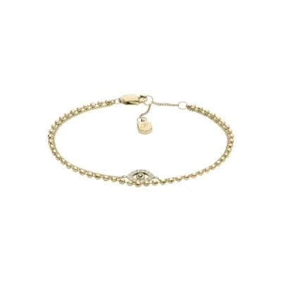 Image of Fossil Sutton Bracelet goldcoloured, Women&#039;s, Size: One Size, Gold coloured