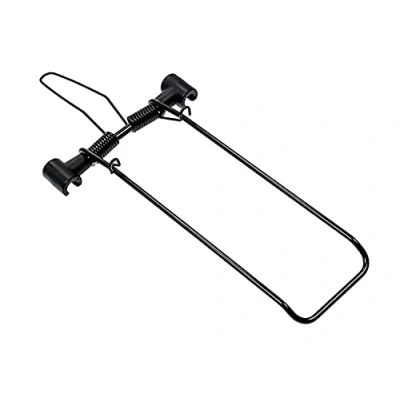 Image of Racktime Unisex Adult Clamp it Pannier Rack Clamp, Black, One Size