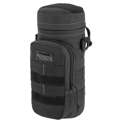 Image of Maxpedition Hard Use Gear 9006295 SSI Bottle Holder Black 10 Inch x 4 multi, N/A
