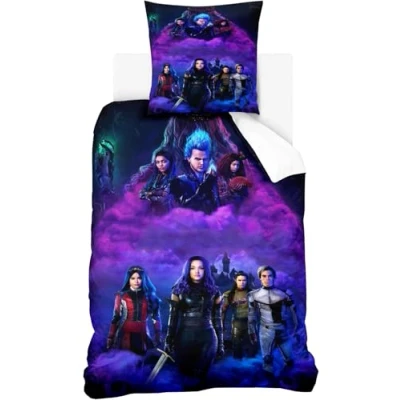 Image of Wintdeer Descendants Bed Linen 135 x 200 cm Microfibre · Bedding Set Teenagers &amp; Adults Pillowcase 80 + Duvet Cover
