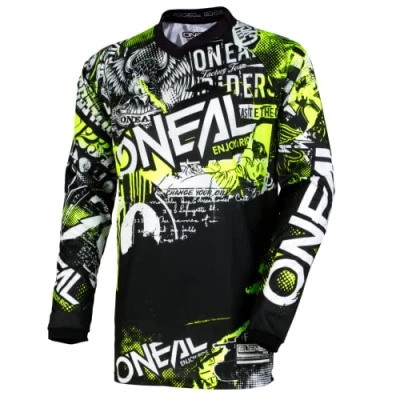 Image of O&#039;Neill Wetsuits ELEMENT Youth Jersey VILLAIN Grey L