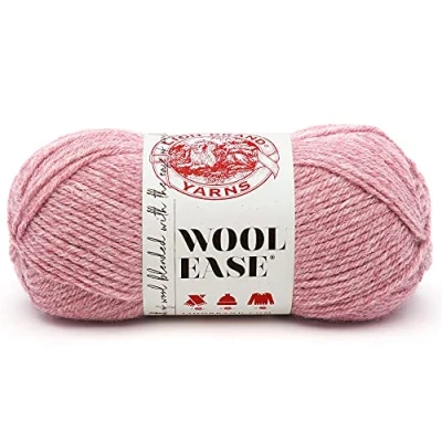 Image of Lion Brand Yarn Company 1 Piece Wool Ease Yarn, Rose Heather, 620 140