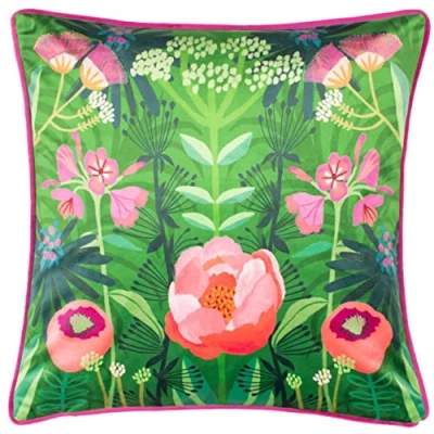 Image of Kate Merritt Spring Blooms Feather Filled Cushion