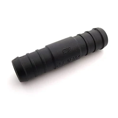 Image of 2x 16mm 5/8&quot; Straight In Line Hose Tube Pipe Connector Joiner Air Fuel Water FREE FIRST CLASS UK POSTAGE!
