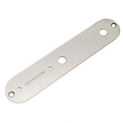 Image of Musiclily Pro 32mm Steel Control Plate for Tele Style Electric Guitar, Nickel