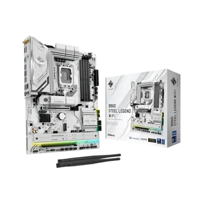 Image of ASRock B860 Steel Legend WiFi DDR5 PCIe 5.0 ATX Motherboard