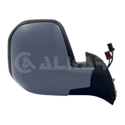Image of 8153TV, 8154TA Wing mirror ALKAR 9230998 Right primed Electric Heatable, with thermo sensor, Electronically foldable, Convex CITROËN: Berlingo II Van