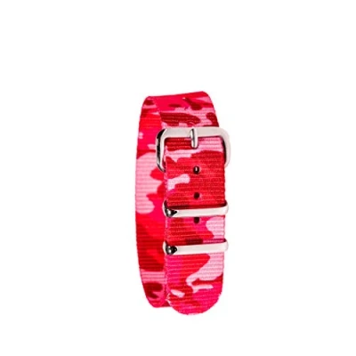 Image of ertt EasyRead Time Teacher Children&#039;s Watch Strap 16mm Wide &amp; 21.5cm Long Nylon with Stainless Steel Buckle Replacement Watchstraps Kids Adults For Watches
