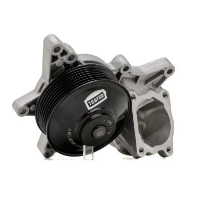 Image of 11517823428, 11518512269, 11518512497, 11518516435 Water pump SKF VKPC 88303 with gaskets/seals Plastic for V ribbed belt use BMW: 5 Saloon, X5