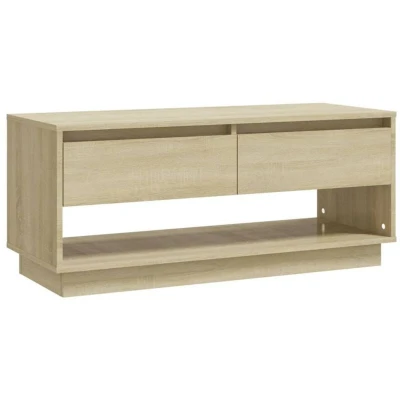 Image of vidaXL TV Cabinet Sonoma Oak 102x41x44 cm Engineered Wood