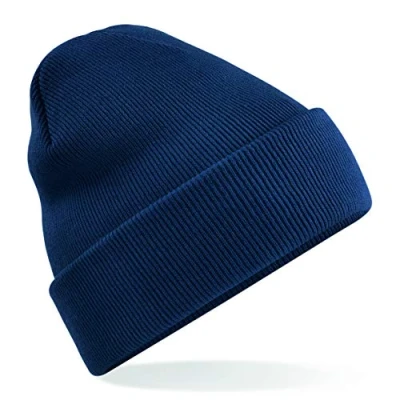 Image of Beechfield B45b Junior Original Cuffed Beanie French Navy
