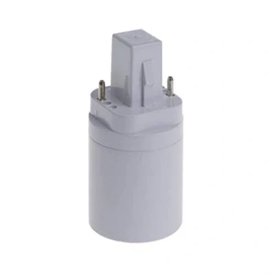 Image of GUANGZHOU G24 To E27 Socket Base Screw Led Lamp Halogen Light Bulb Adapter Converter Holder Abs