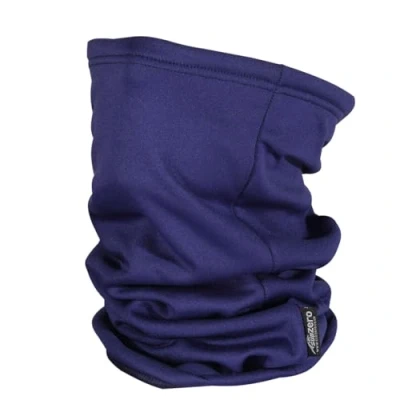 Image of SUB ZERO Winter Neck Warmer 18&quot; Long Super Soft Fleece Thermal Snood Scarf Gaiter Head Over For Walking Running Motorcyclists One Size (Navy)