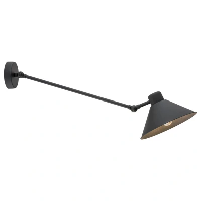 Image of Altea Dome Wall Lamp Black Structure