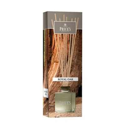 Image of Price&#039;s Royal Oak Reed Diffuser 100ml Earthy, Musky, Quality Fragrance Long Lasting Scent