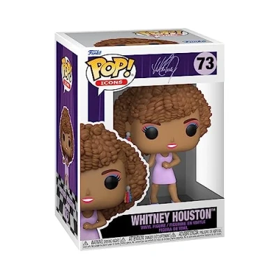 Image of Funko POP! Icons: Whitney Houston I Wanna Dance With Somebody Collectable Vinyl Figure Gift Idea Official Merchandise Toys for Kids &amp; Adults Music Fans Model Collectors