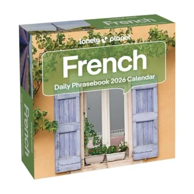 Image of Lonely Planet, French Daily Phrasebook Desk Calendar 2026