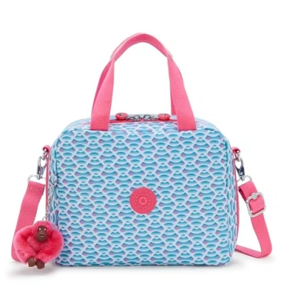 Image of Kipling MIYO Large lunchbox, Pouches, Cases, Dreamy Geo C (Blue)