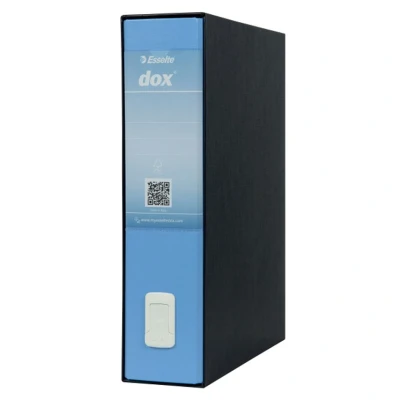 Image of Esselte DOX 2 Cardboard folder, size L, color blue,Single unit