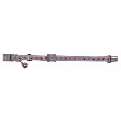 Image of Trixie Kitten Nylon Collar, Grey Pink(Reflelctive)