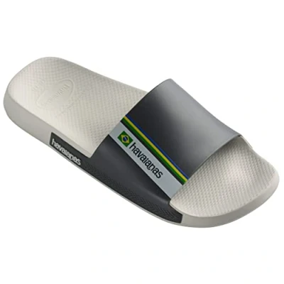 Image of Havaianas Slide Brasil White 35/36