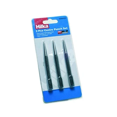 Image of Hilka 62880003 Pro Craft Centre Punch Set,Black