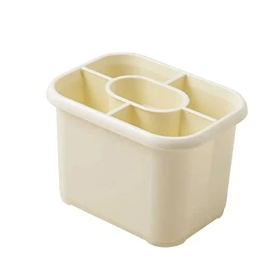 Image of Addis Linen Cutlery Drainer With Removable Compartment