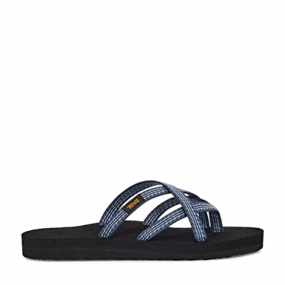 Image of Teva Women&#039;s Olowahu Flip Flop, Falls Blue Indigo, 4 UK