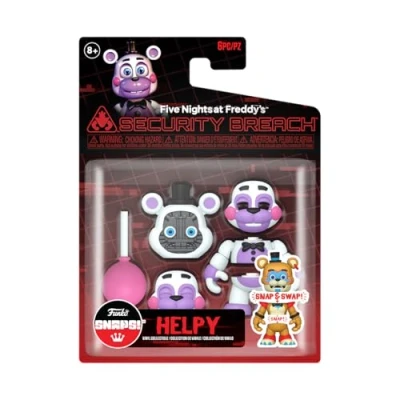 Image of Funko Five Nights At Freddy&#039;s (FNAF) Snap: RR Helpy Collectable Vinyl Figure Gift Idea Official Merchandise Toys for Boys, Girls, Kids &amp; Adults