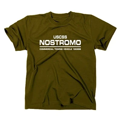 Image of Styletex23 USCSS Nostromo T Shirt, Olive, S