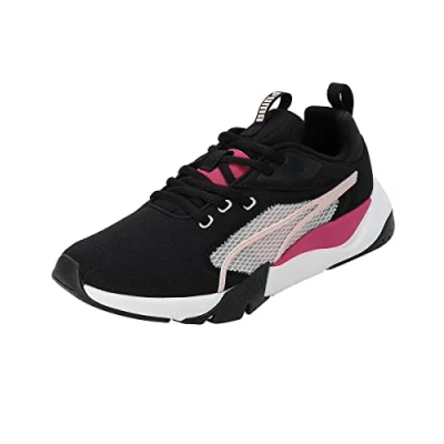 Image of PUMA Women&#039;s ZORA Sneaker, Black Rose DUST Orchid Shadow, 6.5 UK